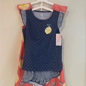 Carters Navy Polka Dot Kids Top